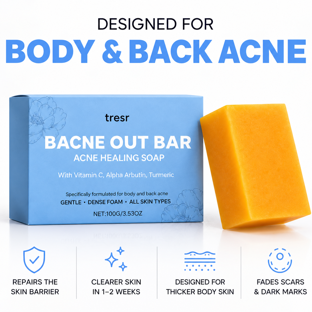 TRESR™ Back & Chest Bar